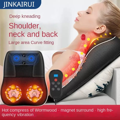 Electric Shiatsu Head Neck Cervical Ttraction Body Massager - Cozy Living