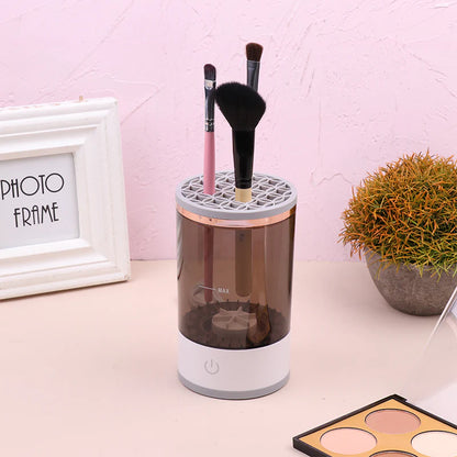 Electric Makeup Brush Cleaner - Cozy Living