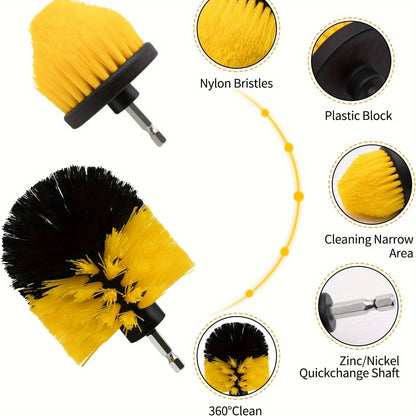 6 Pcs Drill Cleaning Brush Attachment Set - Cozy Living