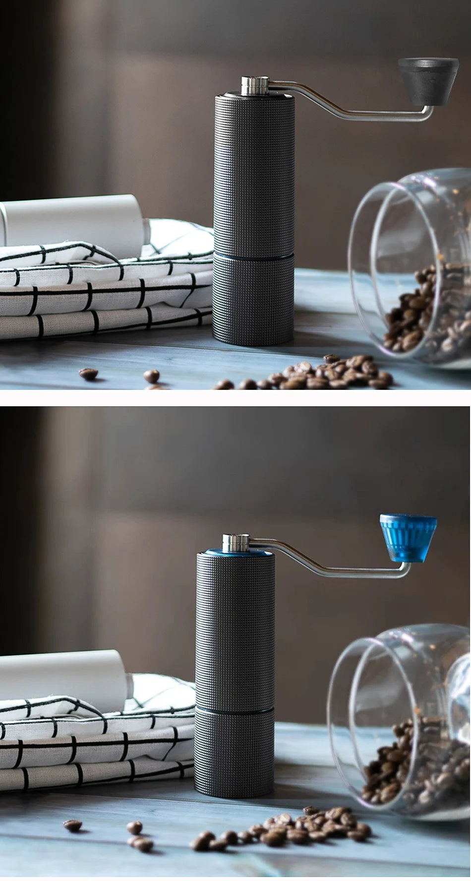 CozyLiving™ Manual Coffee Grinder with Adjustable Grind Setting - Cozy Living