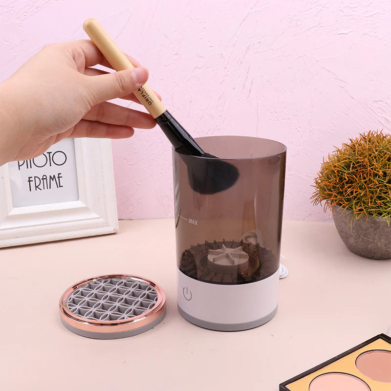 Electric Makeup Brush Cleaner - Cozy Living